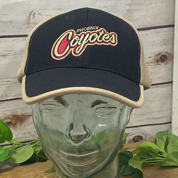 Phoenix Coyotes Logo Chapman Chevrolet Isuzu Promo Adjustable Baseball Cap Hat - Picture 1 of 9